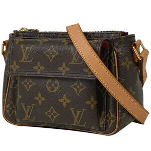 Louis Vuitton Viva Cite Crossbody Clutch Shoulder Bag Monogram Brown